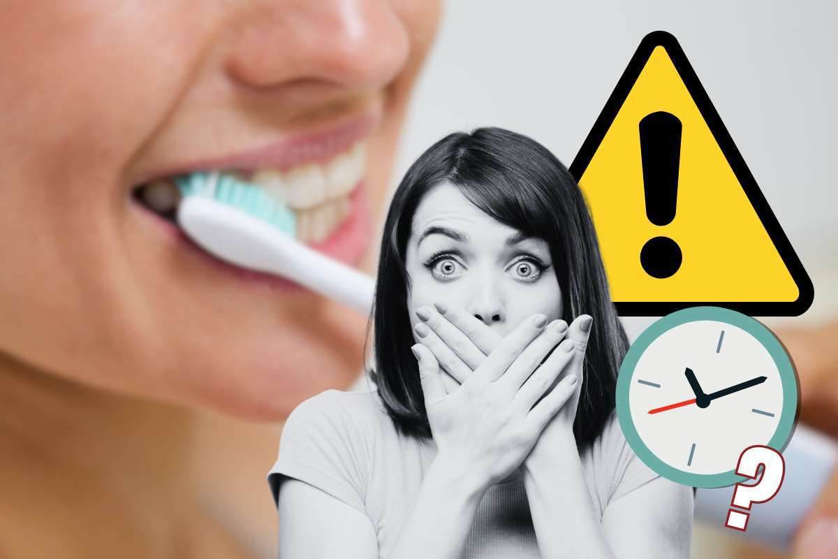 Per quanto tempo vanno spazzolati i denti?